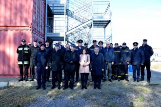  The Consul General of Poland  opened fire training complex on the LSULS landfill 