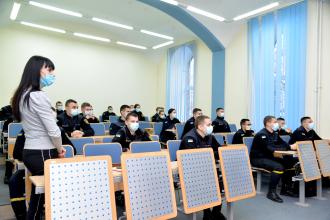 Director of the Institute of Internal Security of the Main School of the State Fire Service in Warsaw Robert Pietz gave a lecture at the Lviv State University of Life Safety