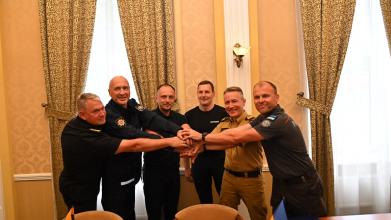 Rescuers from Ukraine, Poland, Estonia, Latvia and Lithuania signed a Memorandum of Understanding
