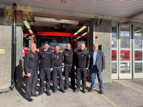 LSULS delegation meets with Kimmo Kohvakka, the Head of the Fire and Rescue Service of Finland