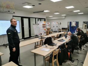 LSULS teachers conduct lessons at Estonian Safety Academy