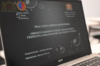 Successful defense of Master’s degree qualification works has currently been held in Warsaw