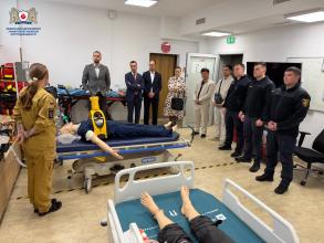 University representatives completed another academic mobility program at the fire service university in Warsaw as part of the Erasmus+ program University representatives completed another academic mobility program at the fire service university in Warsaw as part of the Erasmus+ program